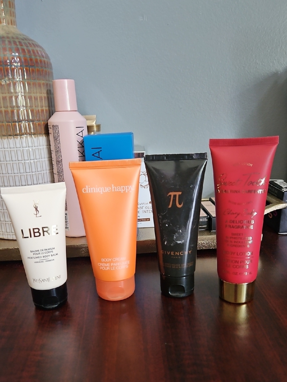 Yves Saint Laurent, Givenchy, Sweet Tooth And Clinique Happy Hand/Body Lotions
